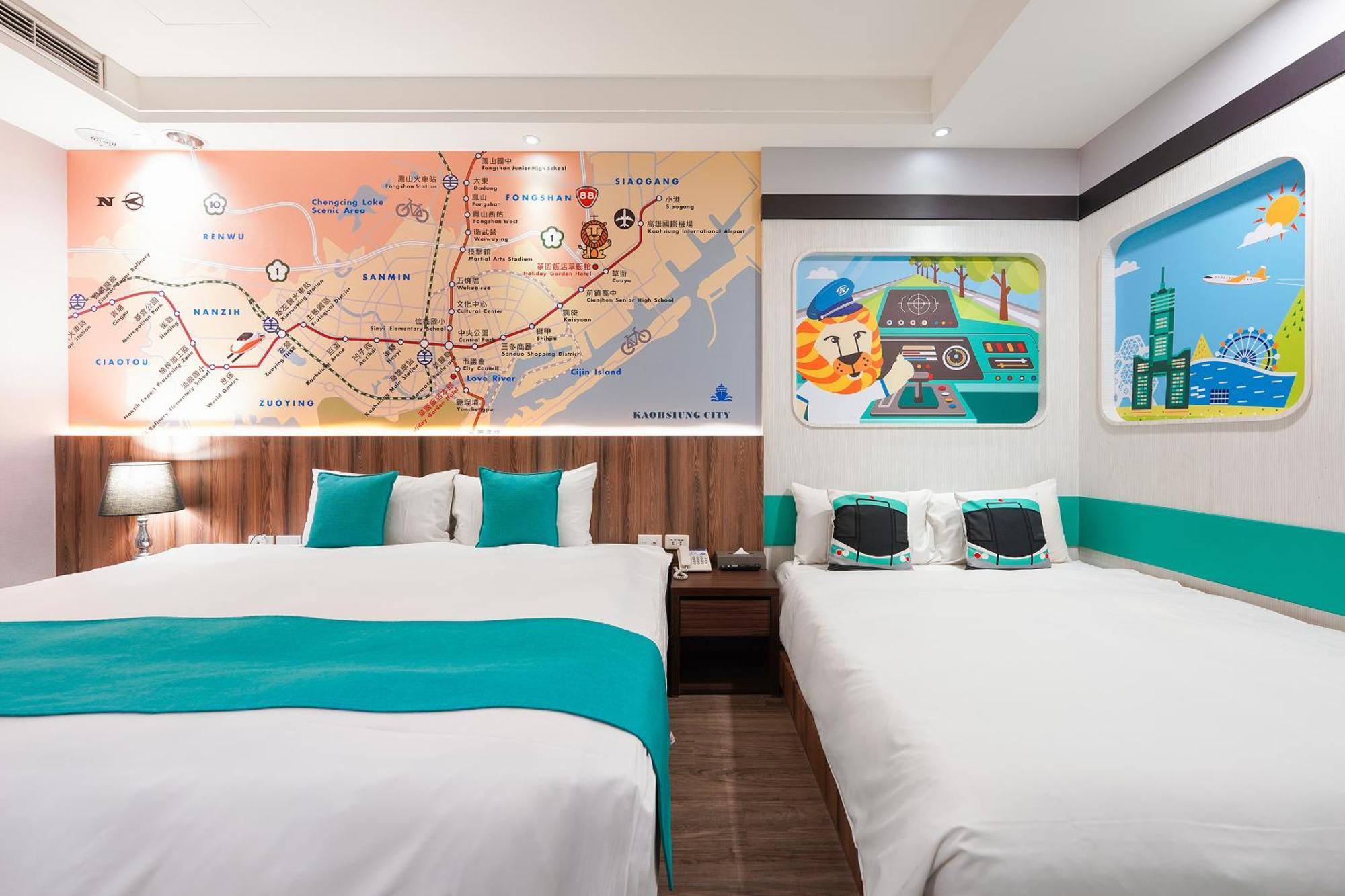 Holiday Garden Hotel Skm Park Гаосюн Номер фото